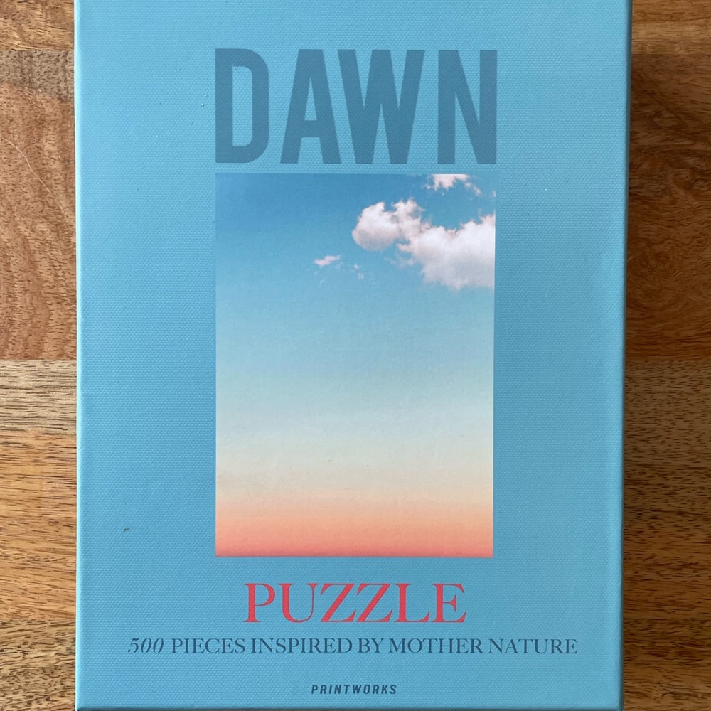 Ombre sky 500 piece puzzle